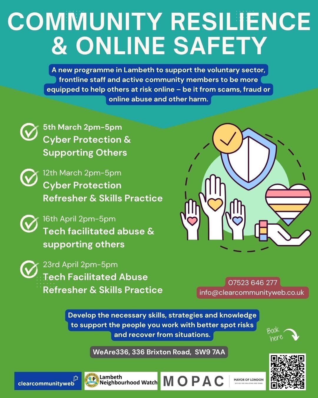 Flyer for our Digital Drop-Ins