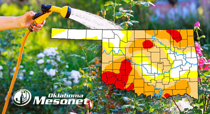 Oklahoma Drought Map