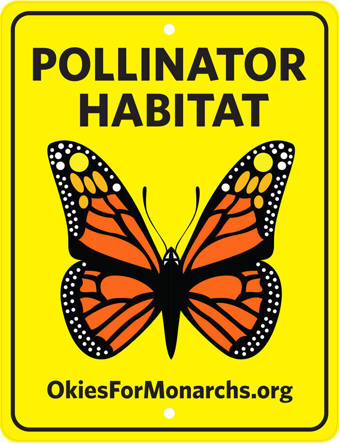 Pollinator Habitat Sign