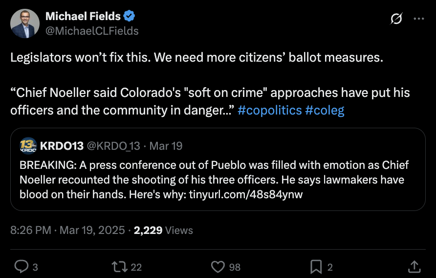 Fields Tweet