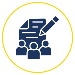 group signing petition icon