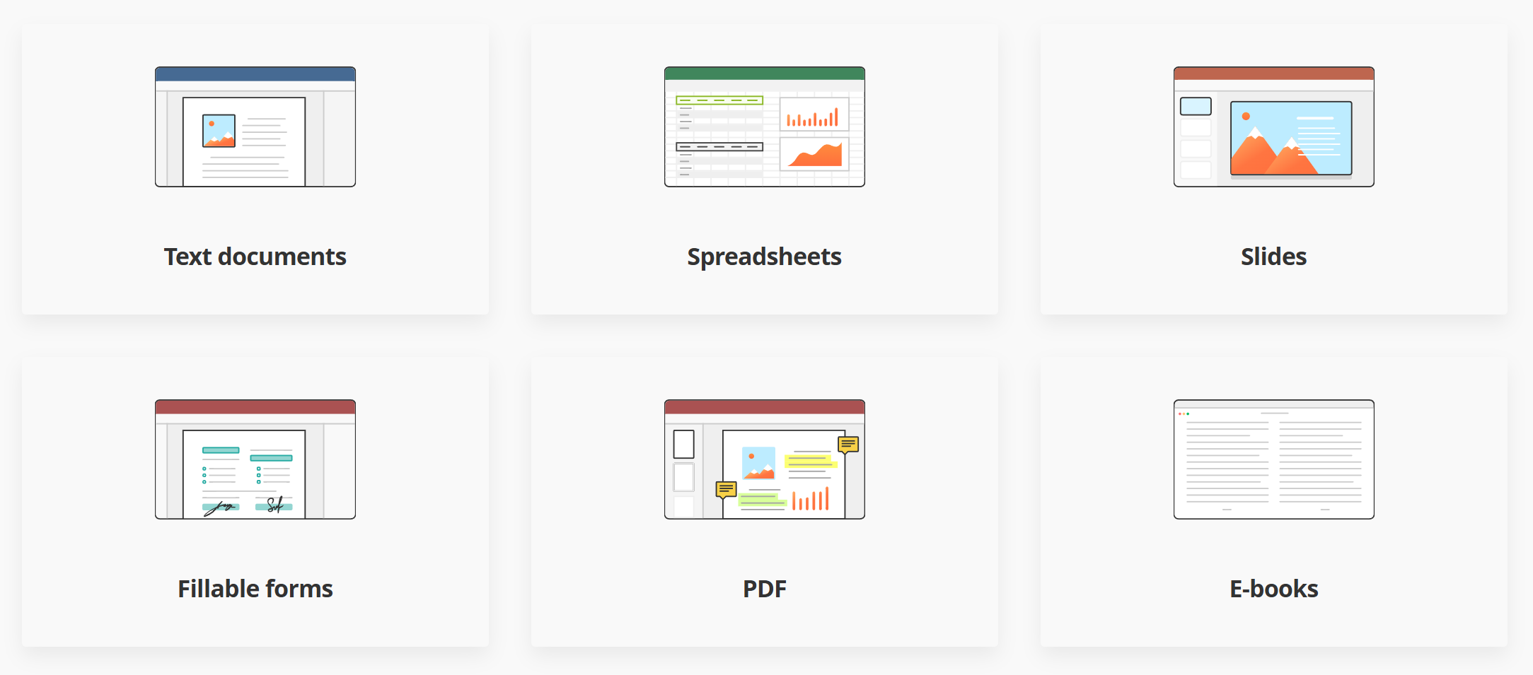 ONLYOFFICE Docs has a full range of office tools