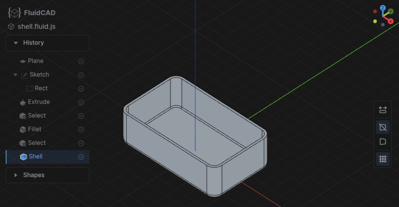 FluidCAD