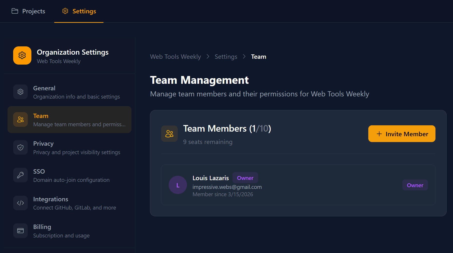 Managing Your Team in Vizzly