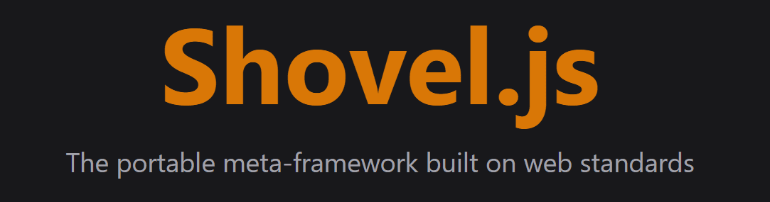 Shovel.js