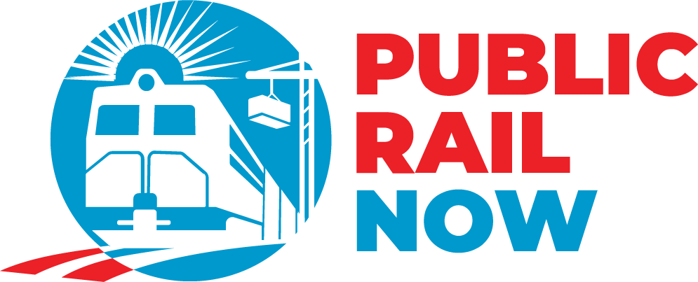 Public Rail Now logo