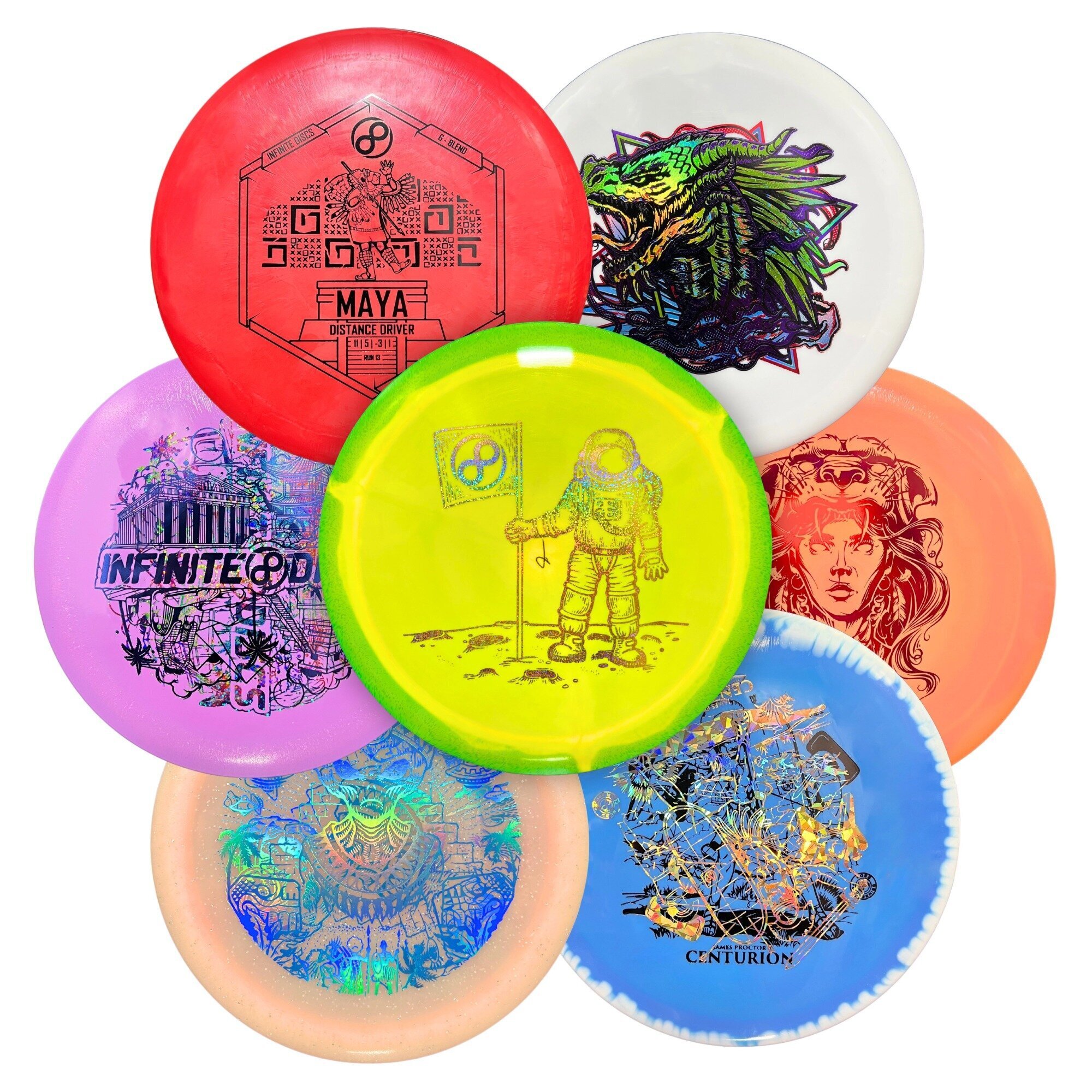 Infinite Exclusive ROLLO and 40th Anniversary Glow Aviar and XD