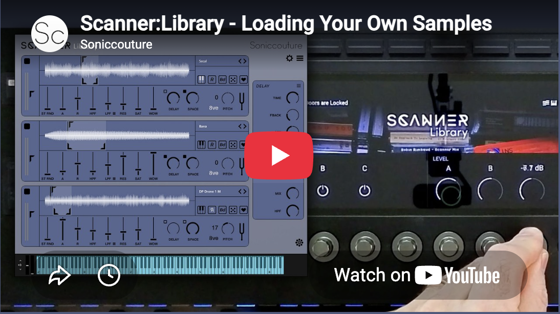 Load Your Own Samples Video Jam